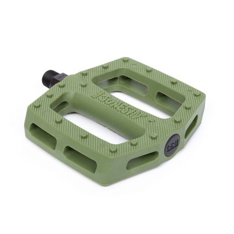 green bmx pedals