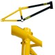 CADRE BMX TOTAL KILLABEE K4 BLACK YELLOW