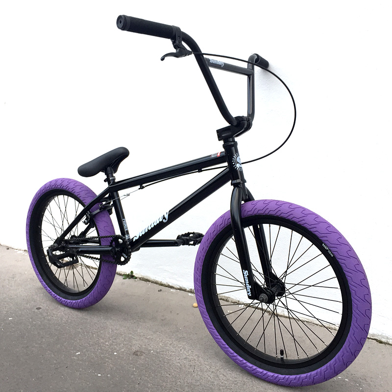 bmx black and purple