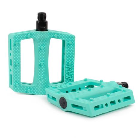 teal bmx pedals