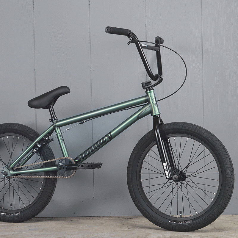 green bmx bike