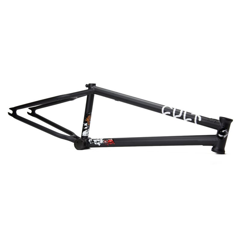  CADRE  BMX  CULT HAWK BURN SLOW FLAT BLACK Bros Bike Store