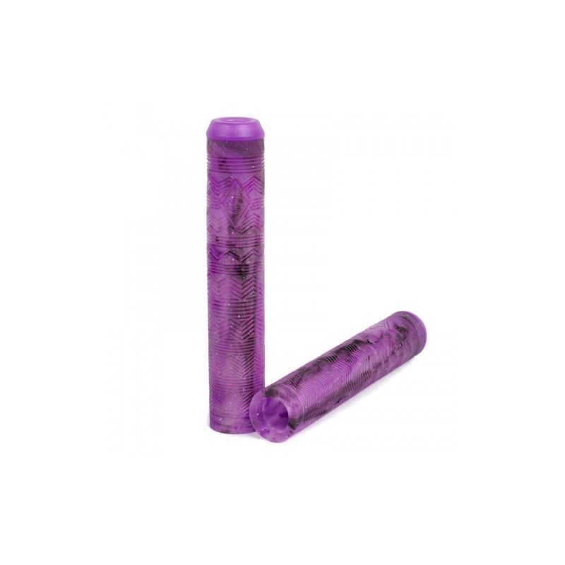 purple bmx grips