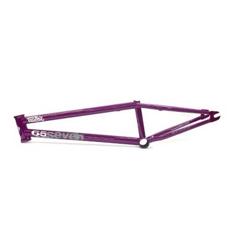 BMX FRAME TOTAL 10 YEARS 657 X PURPLE