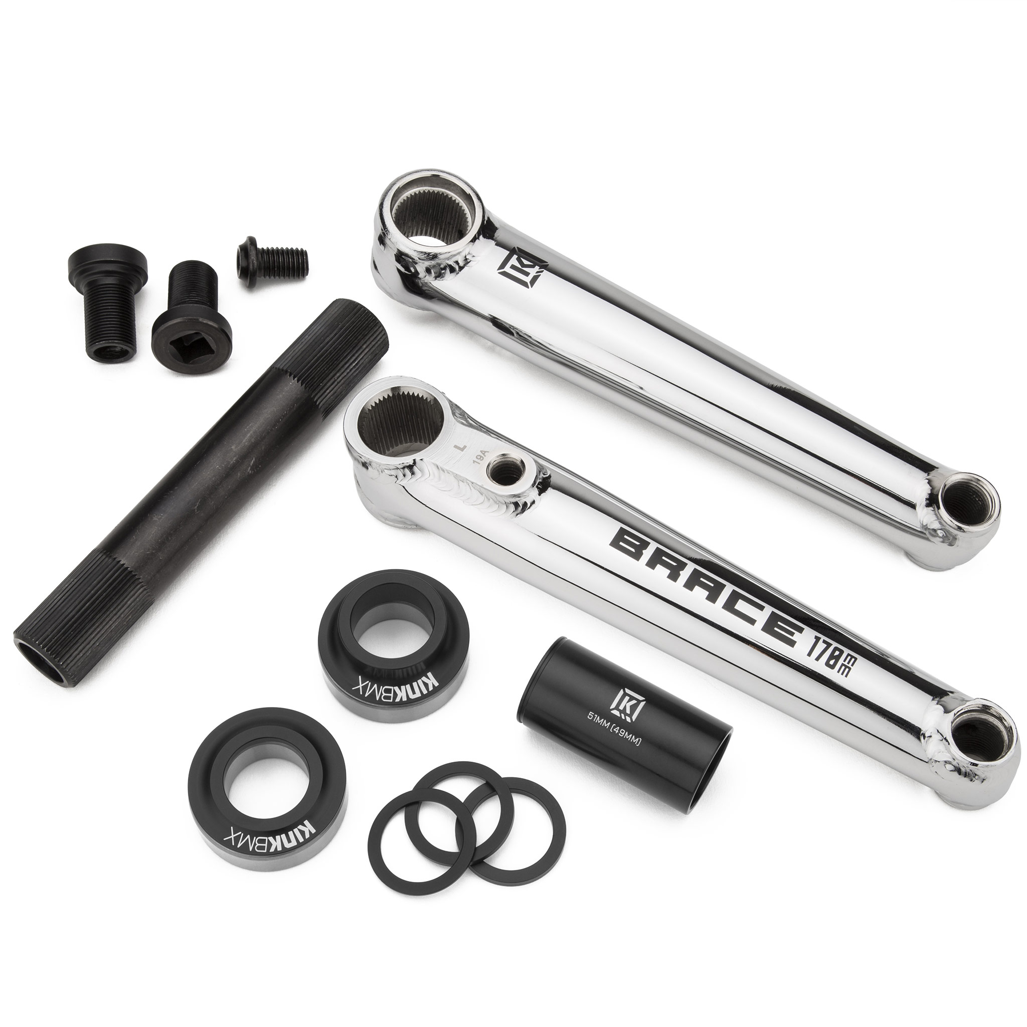 Chrome kink outlet bmx