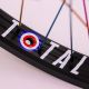 ROUE AVANT BMX TOTAL TECHFIRE BLACK / OIL SLICK