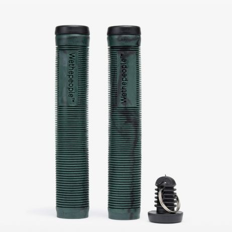 BMX GRIPS WETHEPEOPLE PERFECT BLACK/GREEN SWIRL 