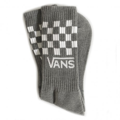 PAIRE DE CHAUSSETTES VANS GRISES DAMIER BLANC