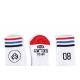 PAIRE DE CHAUSSETTES ECLAT "08" BLANCHES