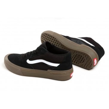 CHAUSSURES VANS BMX STYLE 114 BLACK/DARK GUM