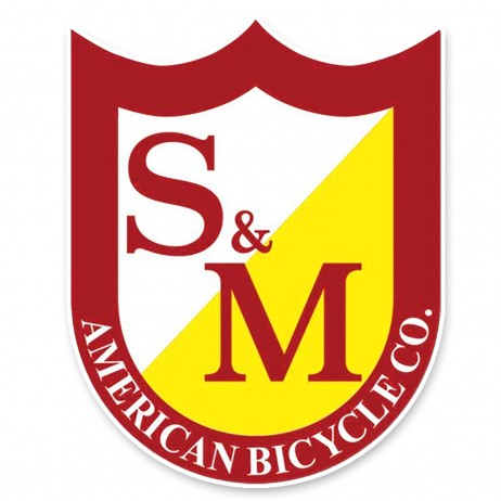 S&M BIG SHIELD STICKER