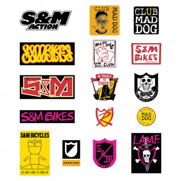 PACK DE 16 STICKERS S&M 2024