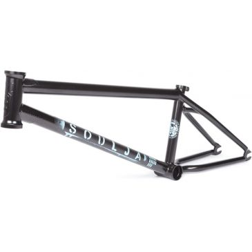 BMX FRAME BSD SOULJA V4 FLAT BLACK ( PALEY ) 2023