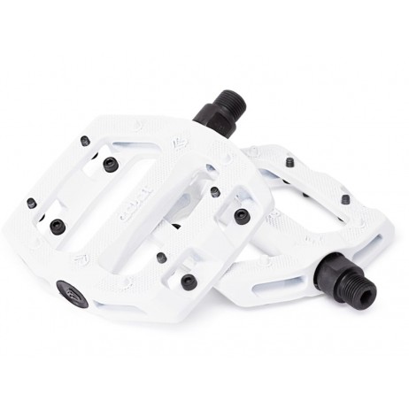 BMX ALLOY PEDALS ECLAT SLASH WHITE