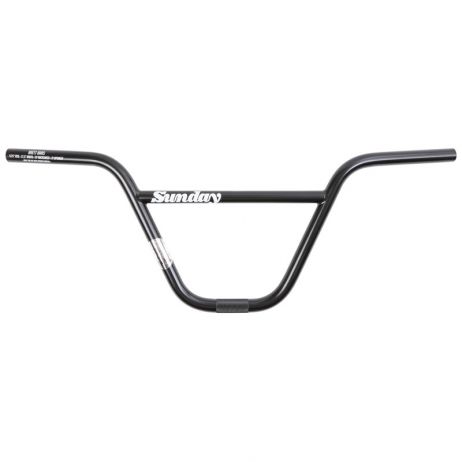 BMX BAR SUNDAY BRETT SILVA 9.25" BLACK