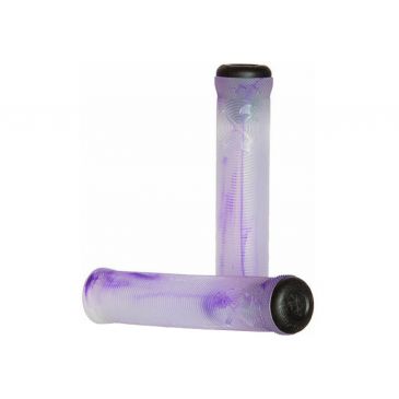 BMX GRIPS DEMOLITION AXES CLEAR PURPLE MARBLE