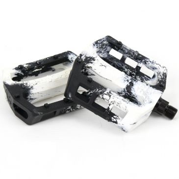 BMX PEDALS DEMOLITION TROOPER BLACK / WHITE