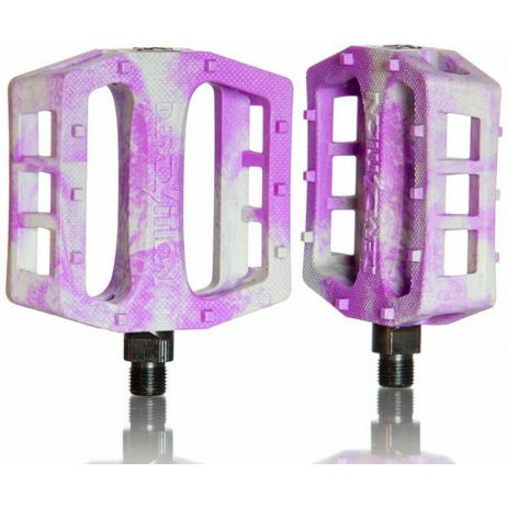 PEDALES BMX DEMOLITION TROOPER WHITE / PURPLE