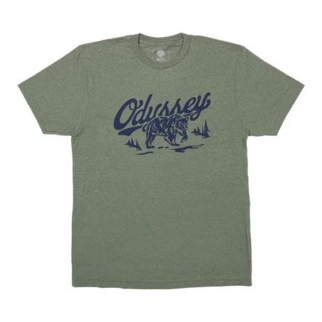 TEESHIRT ODYSSEY BMX ROAM OLIVE / NAVY