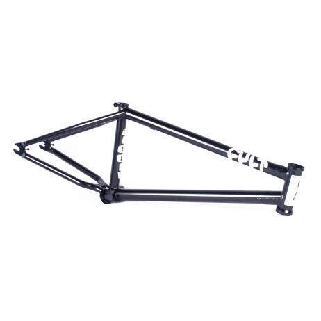 BMX FRAME CULT BIGGIE BLACK 2025 (DEVON SMILLIE)