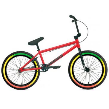 BMX CUSTOM SUNDAY PRIMER 20.75" MATTE RED RASTA 2022