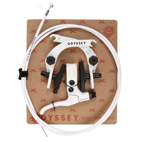 KIT DE FREINS ODYSSEY EVO 2.5 WHITE (LEVIER + ETRIER + CABLE)