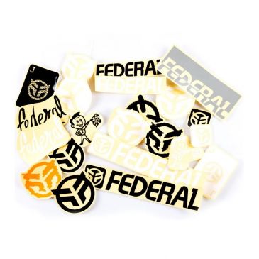 FEDERAL STICKERS PACK X22