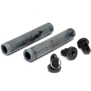 BMX GRIPS WETHEPEOPLE PERFECT BLACK GREY SWIRL