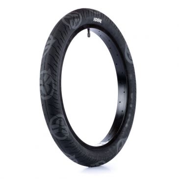 BMX TIRE FEDERAL COMMAND BLACK WITH GREY LOGOS (LP)