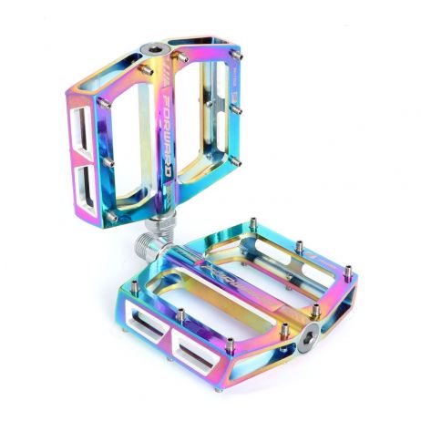 BMX ALLOY PEDALS FORWARD PATROL SEALED OIL SLICK