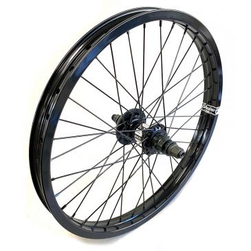 REAR BMX CUSTOM WHEEL CULT CREW SDS X SHADOW TRUSS